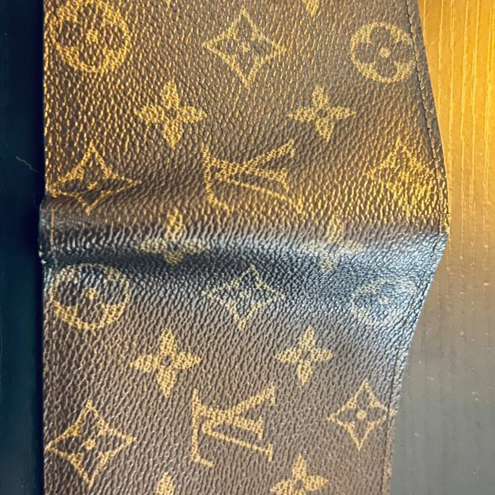 RARE Louis Vuitton men's Monogram wallet made by Malletier vintage collectors